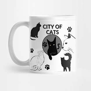 city of cats Mug